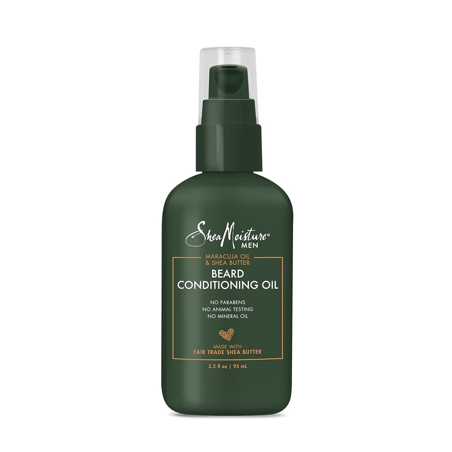 SheaMoisture Beard Conditioning Oil for a Full Beard Maracuja Oil and Shea Butter to Moisturize and Soften 3.2 oz-0