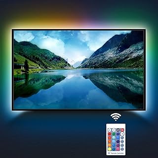 inShareplus LED TV Backlight kit with Remote, 3.3ft Suitable for 24-40 inch TV PC Monitor -16 Colors 4 Dynamic Lighting Effects,Bias Lighting for HDTV, Home Movie Decor