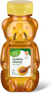 Amazon Fresh, Golden Honey, 12 Oz (Previously Happy Belly, Packaging May Vary)