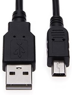 Keple Mini USB & Data Sync Cable Compatible with Garmin Nuvi 1490TV / 1490LMT / 2585TV / 2589LM / 2597LM / 2597LMT / 2598LMT-D / 2599LMT-D / 2659LM, Garmin VIBR/VIRB Elite/VIRB X GPS Navigation 1.6ft