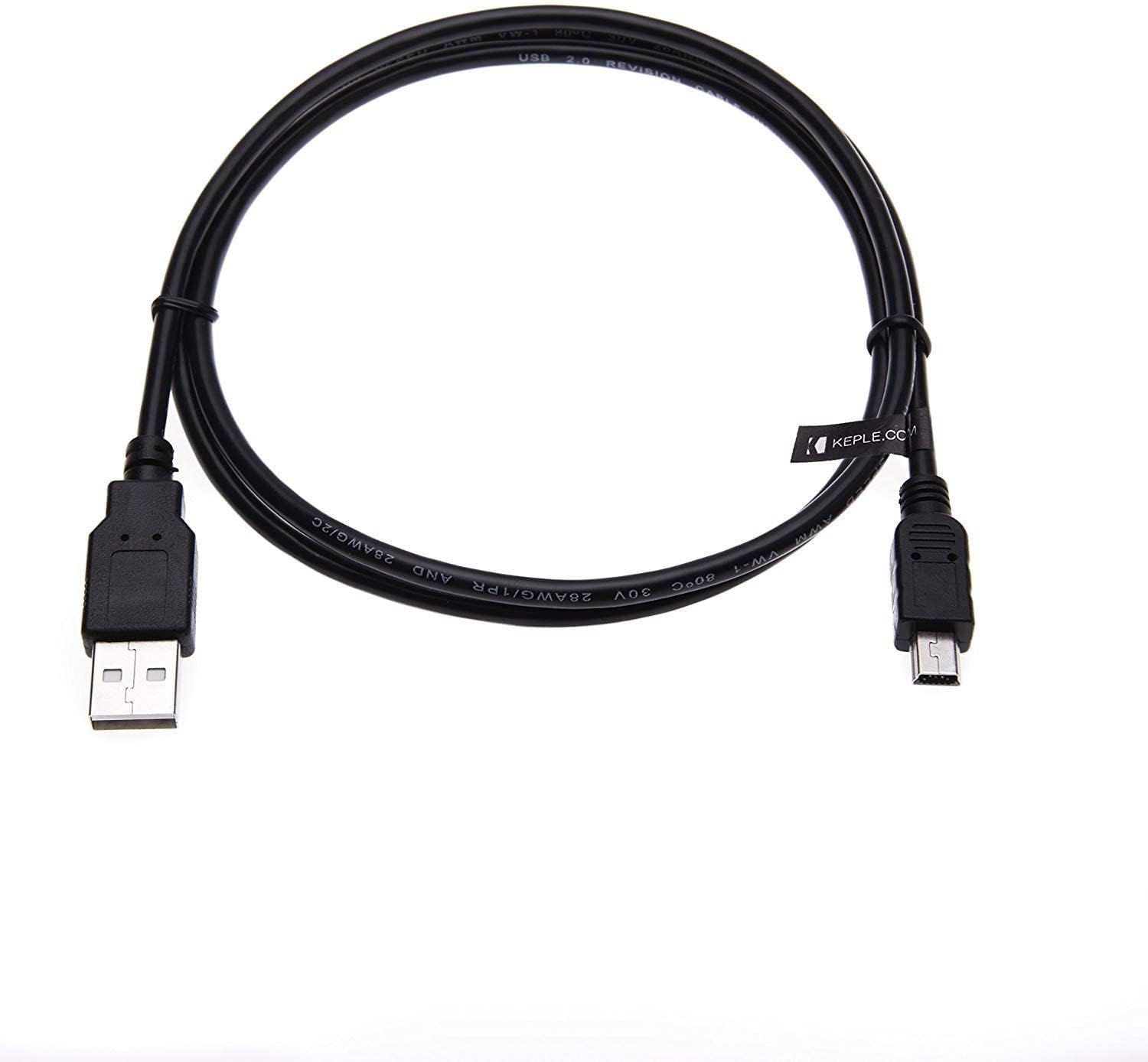 Keple Mini USB Charging & Data Cable Compatible with Sony Walkman NWZ-E383 / NWZ-E384 / NWZE384L / NWZ-E384R / NWZ-E385 / NWZA-15 / NWZE585 NWZ-E585, MP3 MP4 Music Player 3ft-1