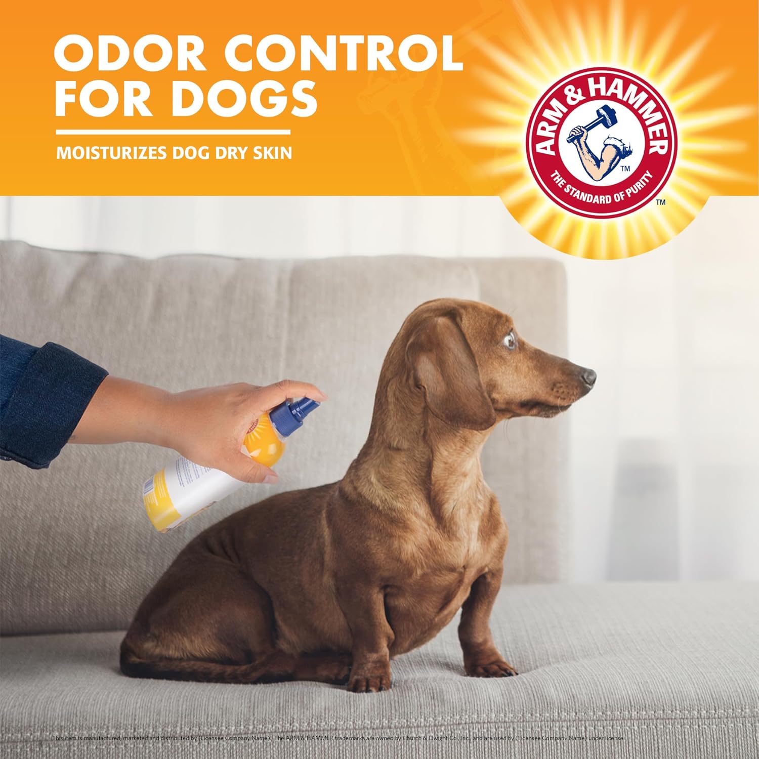 Arm & Hammer for Pets Super Deodorizing Spray for Dogs | Best Odor Eliminating Spray for All Dogs & Puppies | Fresh Kiwi Blossom Scent That Smells Great, 8 Ounces-3