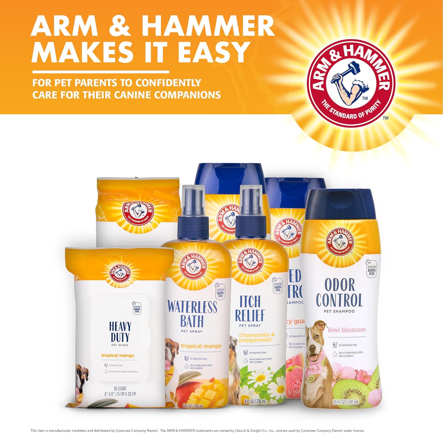 Arm & Hammer for Pets Super Deodorizing Spray for Dogs | Best Odor Eliminating Spray for All Dogs & Puppies | Fresh Kiwi Blossom Scent That Smells Great, 8 Ounces-5