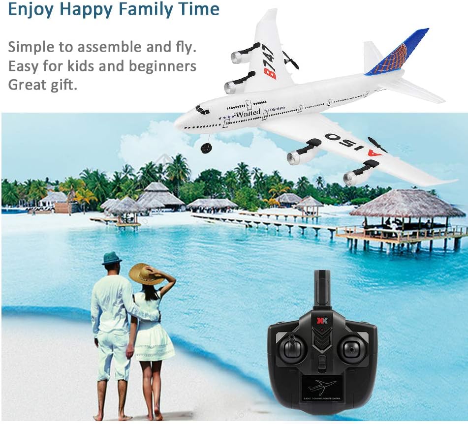 GoolRC Wltoys XK A150 Airbus B747 Model Plane RC Fixed-Wing 3CH EPP 2.4G Remote Control Airplane RTF Toy-7