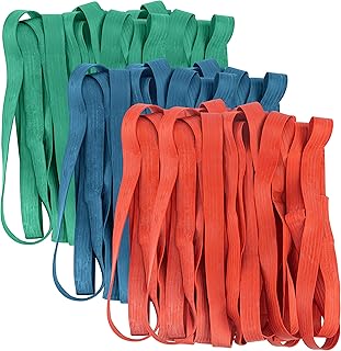 36 Pack Mover Blanket Rubber Bands - Extra Large Rubber Bands for Moving Blankets and Furniture - Variety of Sizes 26in, 30in & 42in - 36 Moving Bands Total - kitchentoolz