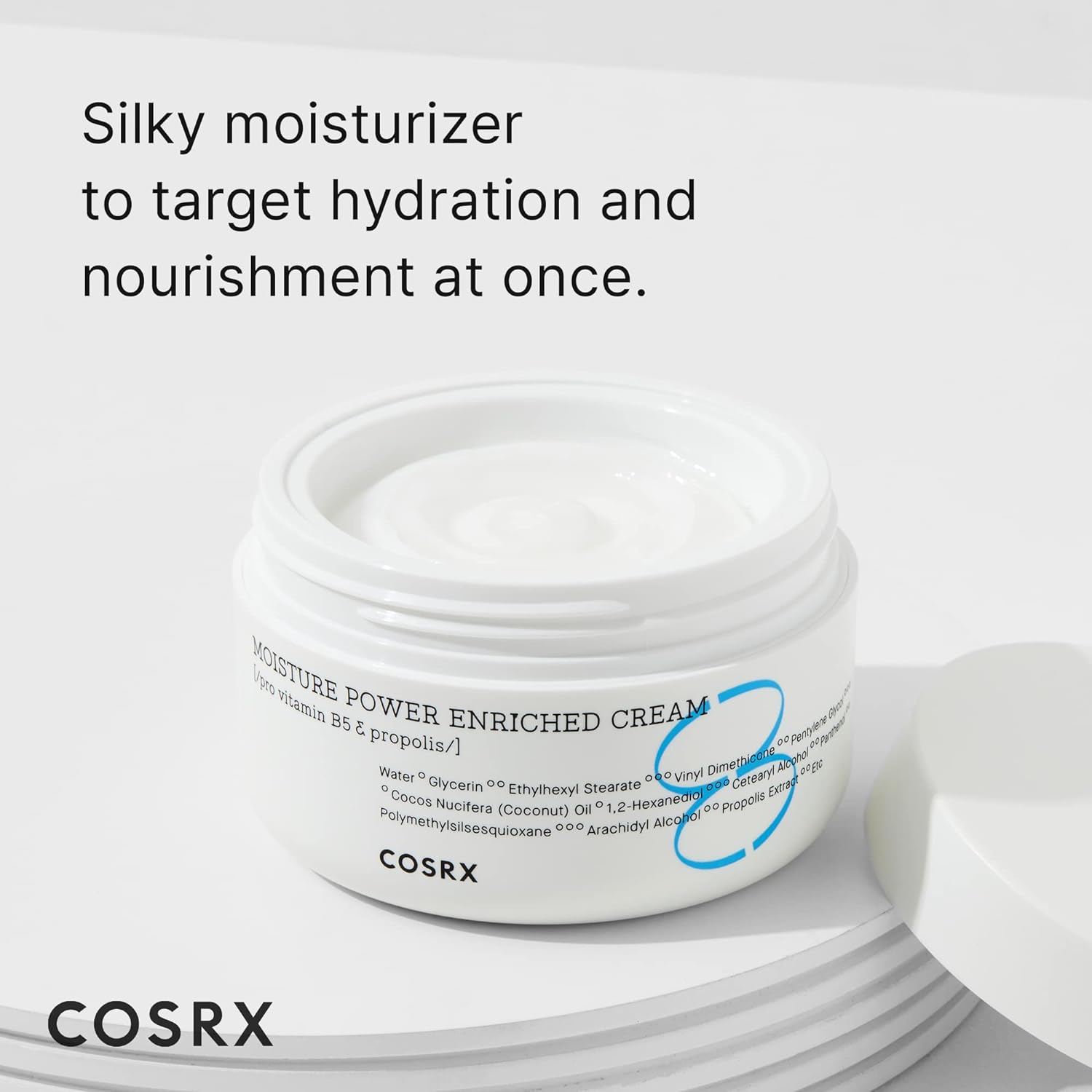 COSRX Hyaluronic Acid Moisturizer for Day & Night with Pro Vitamin B5 (D Panthenol) 50ml/1.69 fl.oz | Propolis Extract, Ceramide, Long Lasting Hydration for Dry, Sensitive Skin, Korean Skin Care-1