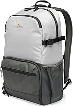 Lowepro LP37238-PWW Truckee BP 250 LX Outdoor Camera Backpack, Fits 15 inch Tablet, for Compact DSLR/Mirrorless, for Sony, Canon, Nikon, 1-2 Lenses, Gimbal, Video Drone, DJI, Osmo, Mavic, Light Grey