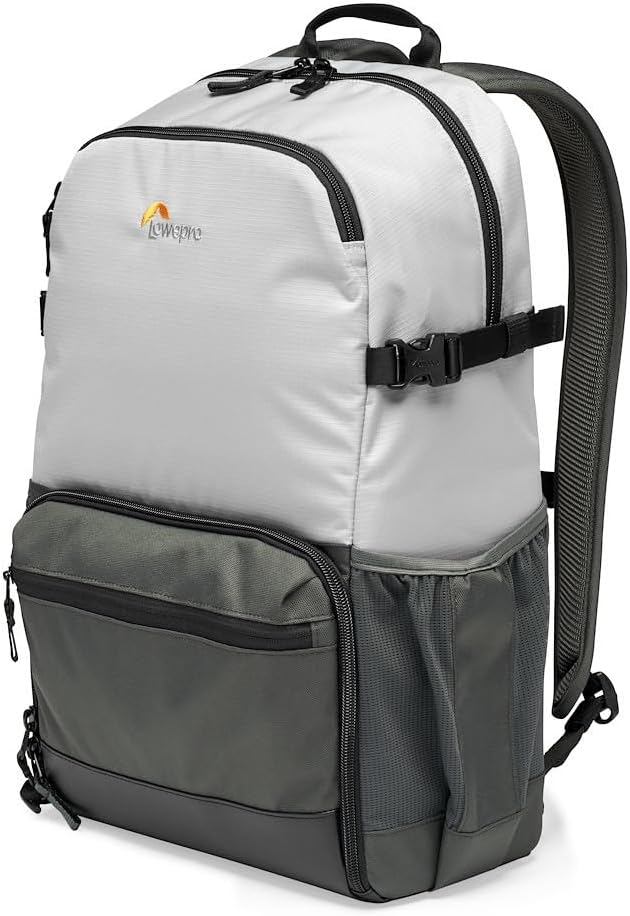 Lowepro LP37238-PWW Truckee BP 250 LX Outdoor Camera Backpack, Fits 15 inch Tablet, for Compact DSLR/Mirrorless, for Sony, Canon, Nikon, 1-2 Lenses, Gimbal, Video Drone, DJI, Osmo, Mavic, Light Grey-0