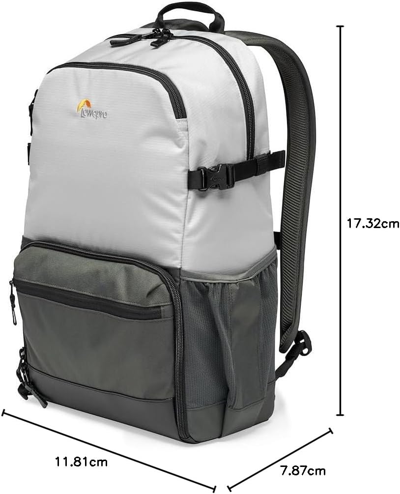 Lowepro LP37238-PWW Truckee BP 250 LX Outdoor Camera Backpack, Fits 15 inch Tablet, for Compact DSLR/Mirrorless, for Sony, Canon, Nikon, 1-2 Lenses, Gimbal, Video Drone, DJI, Osmo, Mavic, Light Grey-9