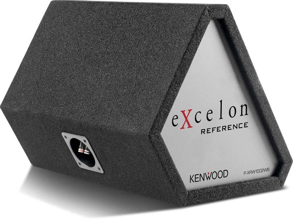 Kenwood Excelon P-XRW1002WB 10" Oversized Subwoofer with Sealed Wedge-Style Enclosure-2