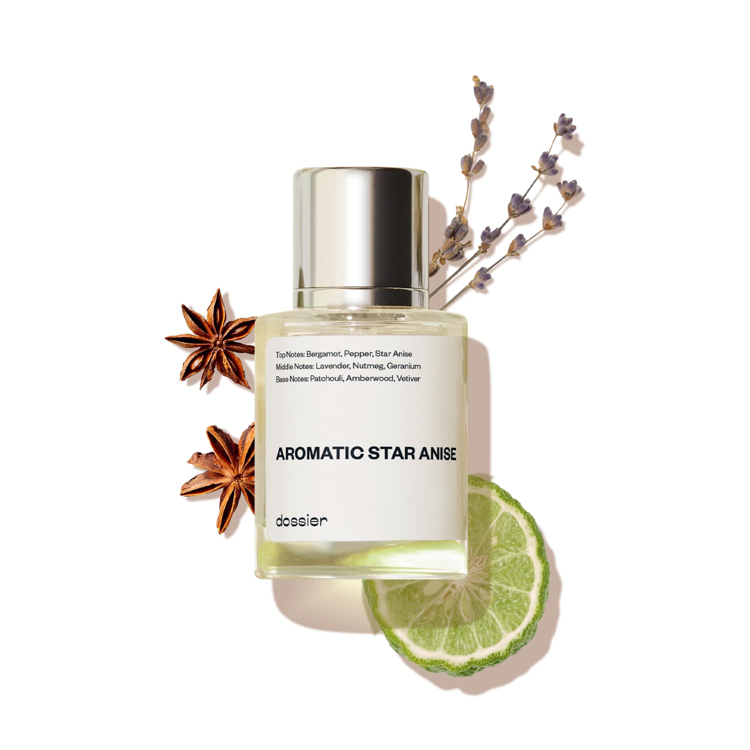 Dossier - Aromatic Star Anise - Eau de Parfum - Inspired by D.Sauvage - Perfume Luxury - Pure Infused - For Men - Fragrance 1.7 Fl 0z (Spray 50ml)-0