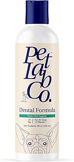 PetLab Co. Dog Dental Formula - Keep Dog Breath Fresh and Teeth Clean - Supports Gum Health - Dog Water Additive Dental Care Targets Tartar - Packaging May Vary