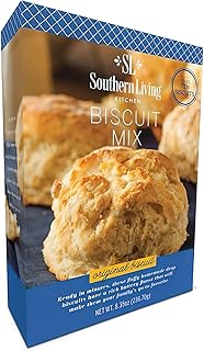 Southern Living Gourmet Original Biscuit Mix, Easy-to-Bake Delight, Dinner Biscuits, Breakfast Biscuits, Baking Mix, Pantry Staple, Makes 10 Biscuits