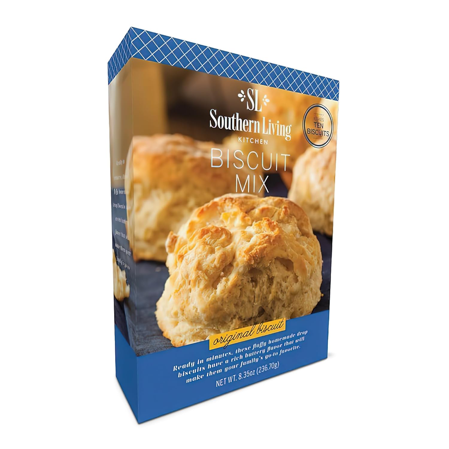 Southern Living Gourmet Original Biscuit Mix, Easy-to-Bake Delight, Dinner Biscuits, Breakfast Biscuits, Baking Mix, Pantry Staple, Makes 10 Biscuits-0