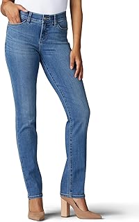 Lee Women's Ultra Lux Comfort with Flex Motion Straight Leg Jean