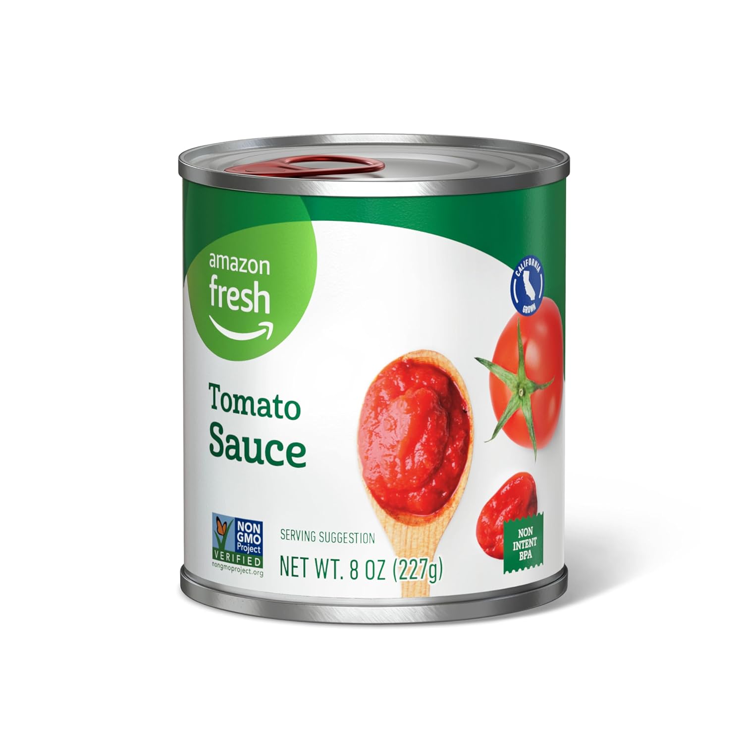 Amazon Fresh, Tomato Sauce, 8 Oz (Previously Happy Belly, Packaging May Vary)-0