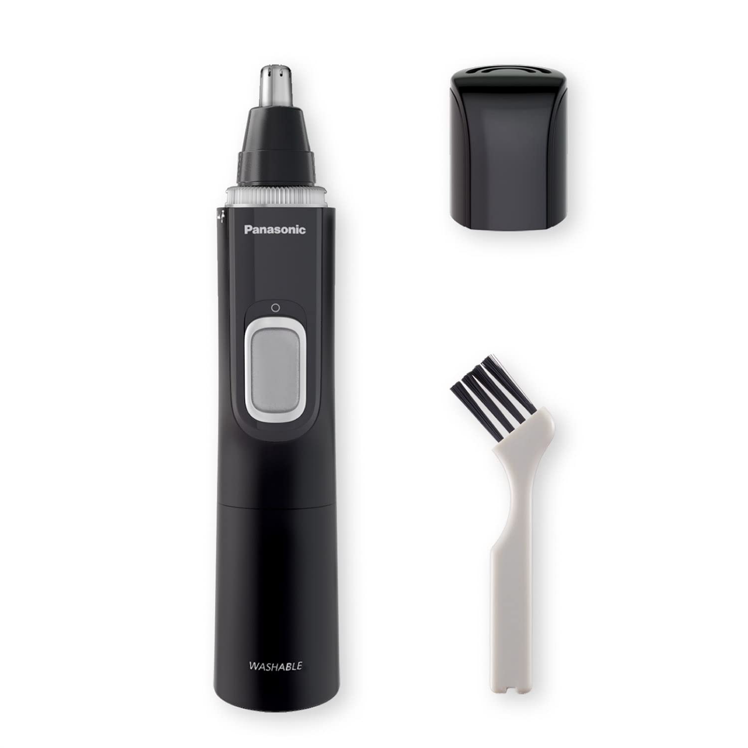 Panasonic Ear and Nose Hair Trimmer for Men with Vacuum Cleaning System, Powerful Motor and Dual-Edge Blades for Smoother Cutting, Wet/Dry – ER-GN70-K (Black)-9