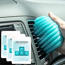 COLORCORAL Cleaning Gel Universal Cleaning Gel for Keyboards, Car Dash, Printers, Calculators, Speakers, Air-conditioners and Other Appliances (3 Pack)