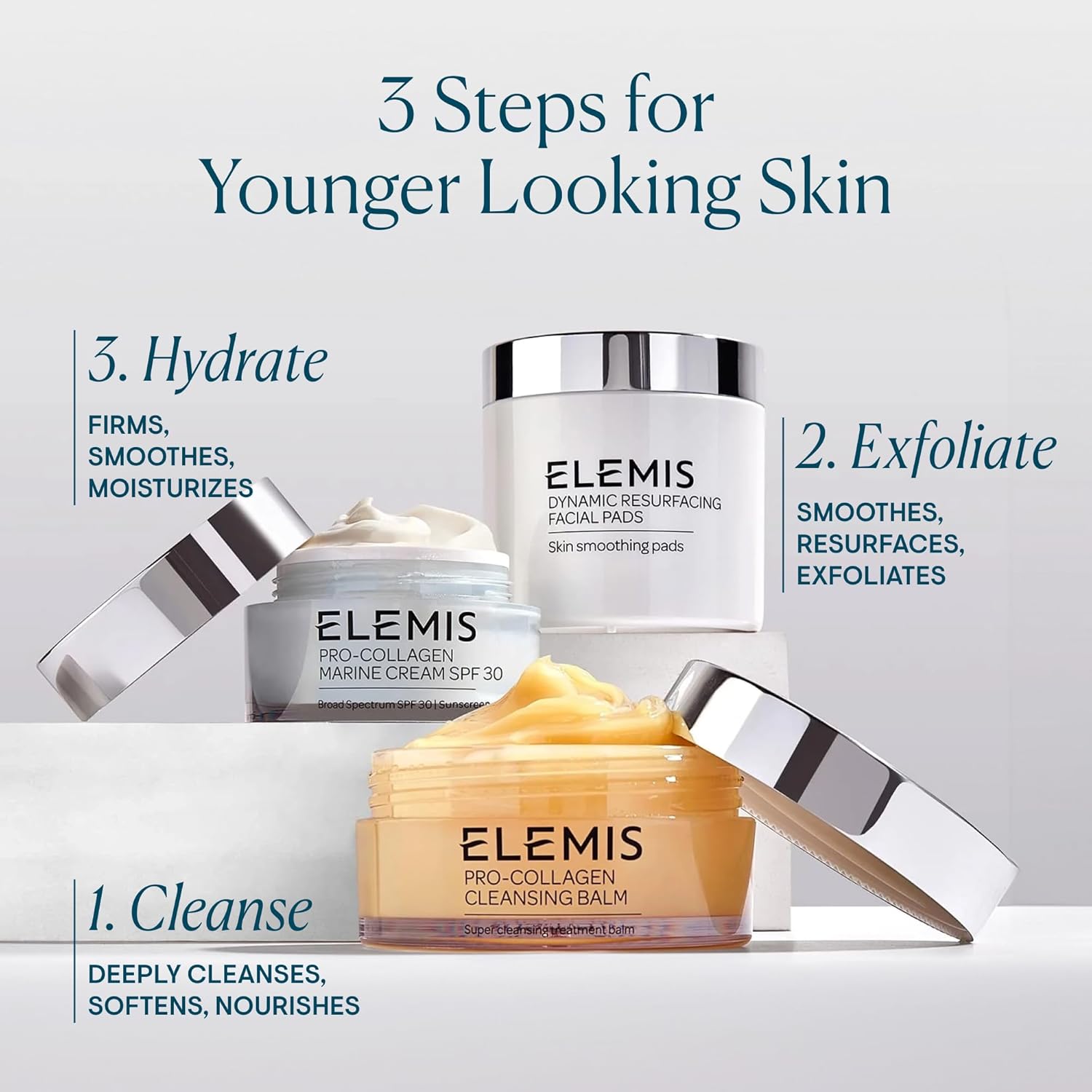 ELEMIS Pro-Collagen Marine Cream SPF 30, Lightweight Anti-Wrinkle Daily Facial Moisturizer-5