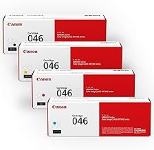 Canon CRG-046 4-Color Complete Toner Cartridge Set