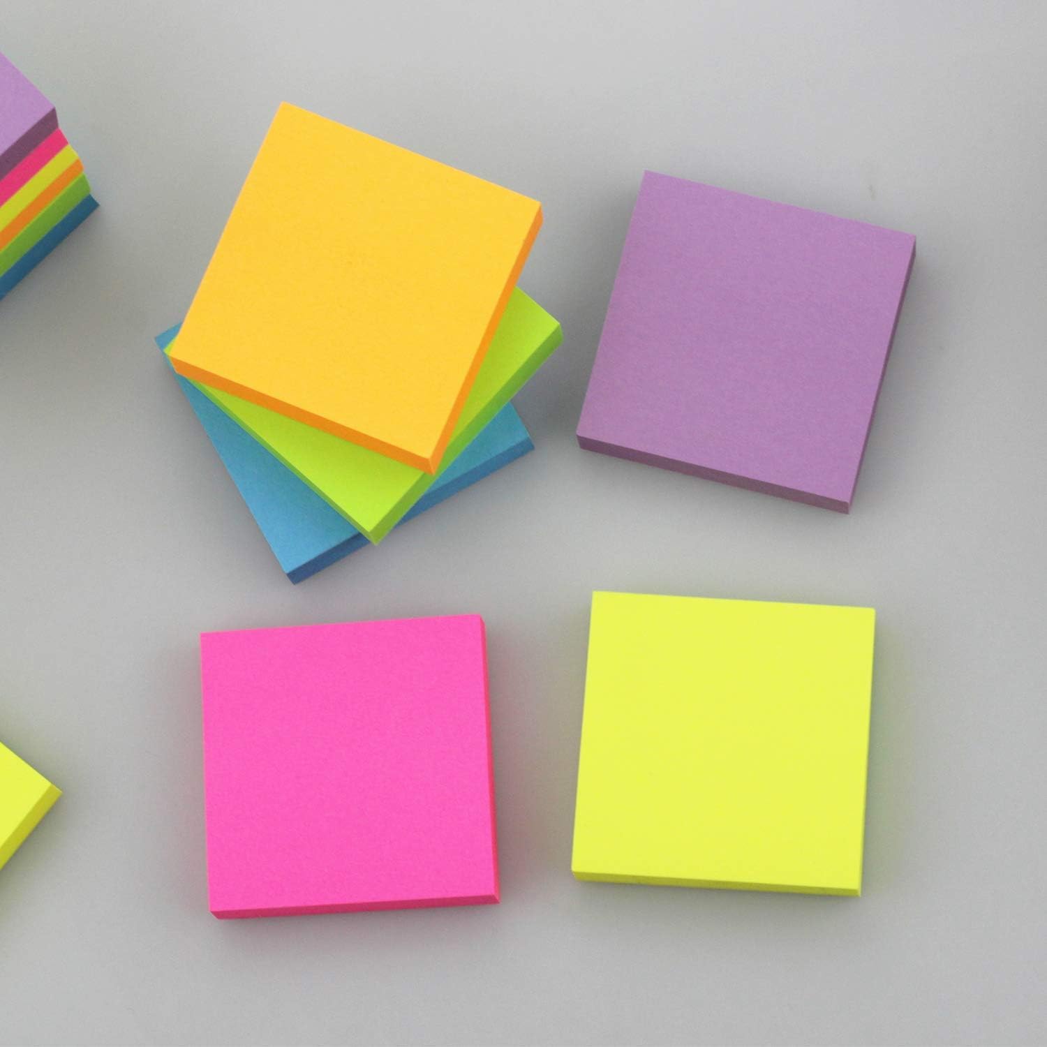 Early Buy Sticky Notes 2 x 2 Self-Stick Notes 6 Bright Color 12 Pads, 100 Sheets/Pad-3