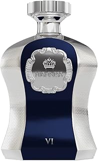 Afnan Highness VI Blue for Men Eau De Parfum Spray, 3.4 Ounce