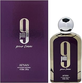 Afnan 9 PM Pour Femme for Women - 3.4 oz EDP Spray