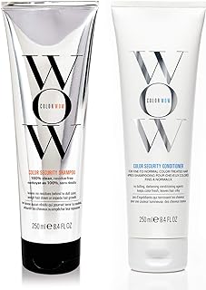 COLOR WOW Color Security Shampoo and Conditioner Duo Set – for Fine to Normal Hair | Cruelty-Free, Vegan | Achieve Super Glossy, Hydrated Hair