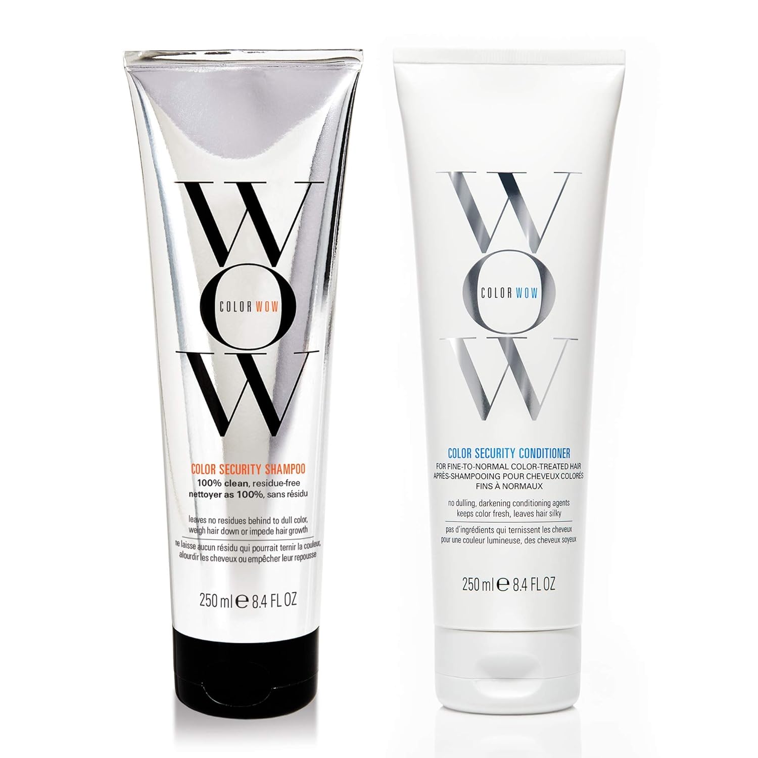 COLOR WOW Color Security Shampoo and Conditioner Duo Set – for Fine to Normal Hair | Cruelty-Free, Vegan | Achieve Super Glossy, Hydrated Hair-0