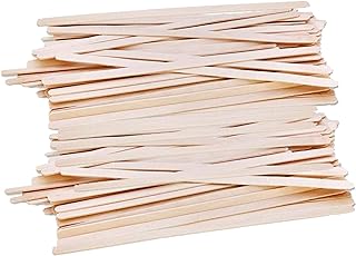 Gmark Coffee Stir Sticks 7" 1000pc Round End, Eco Friendly Coffee Stirrers Wood for Hot Drinks - Natural Birch Wood GM1116