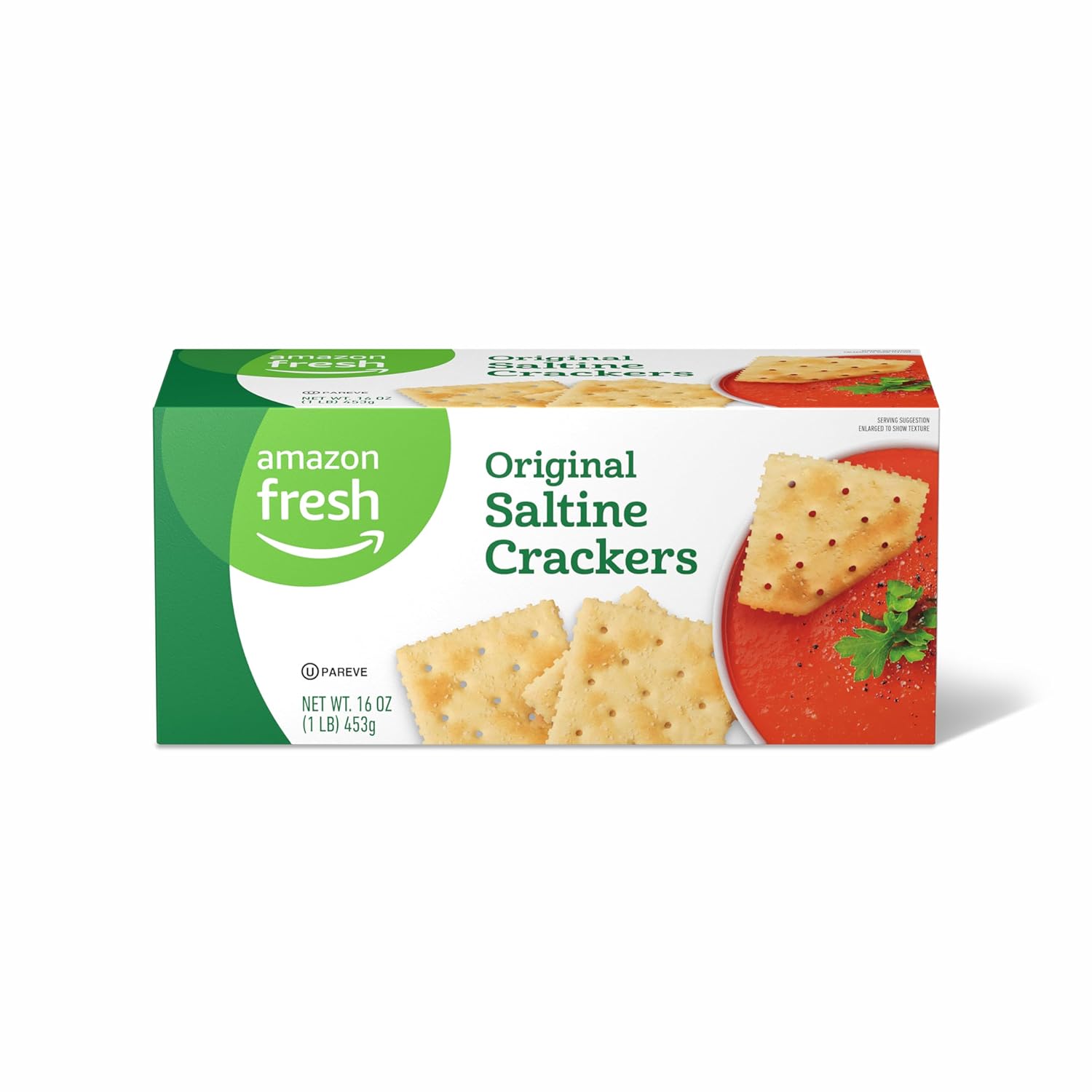 Amazon Fresh, Original Saltine Crackers, 16 Oz (Previously Happy Belly, Packaging May Vary)-0