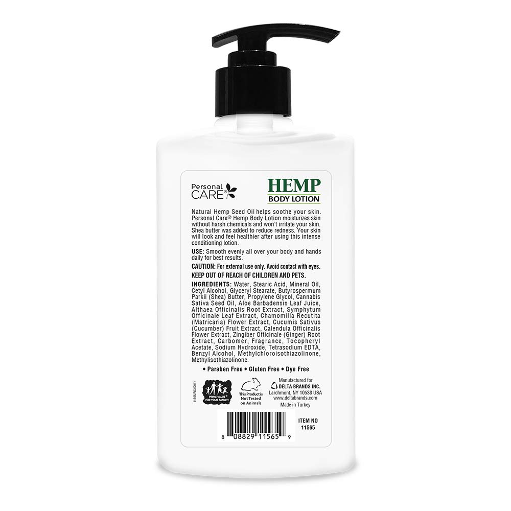 Hemp Body Lotion with Pump-1