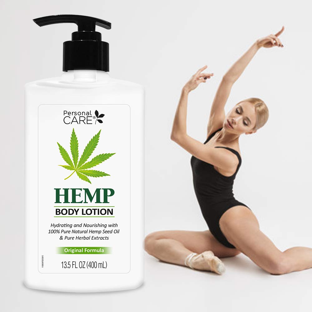 Hemp Body Lotion with Pump-2