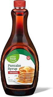 Amazon Fresh, Original Pancake Syrup, 24 fl oz (Previously Happy Belly, Packaging May Vary)