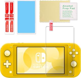 ECHZOVE Tempered Glass Screen Protector Compatible with Nintendo Switch Lite - 2 Packs