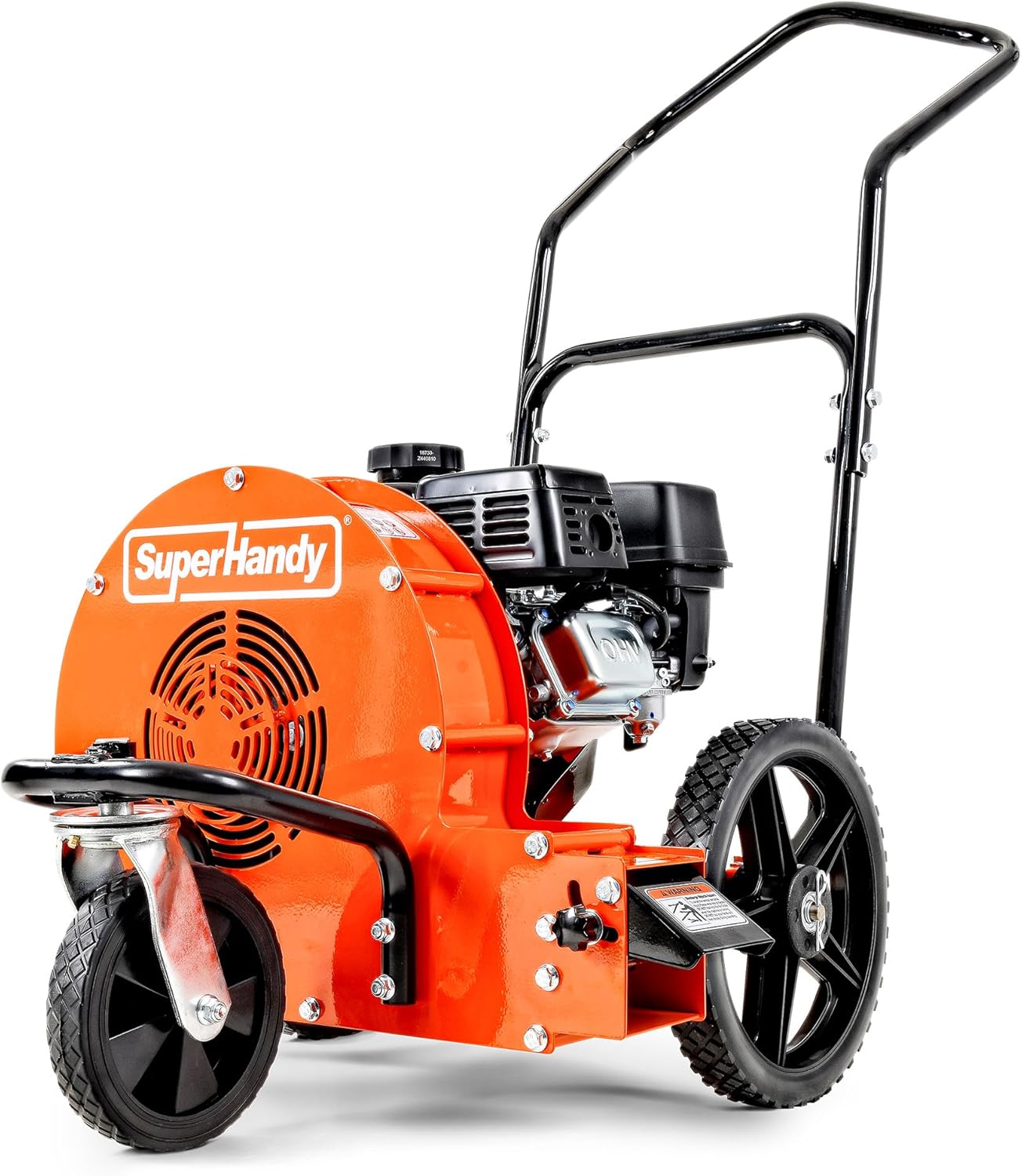 SuperHandy Walk Behind Leaf Blower, Wheeled Manual-Propelled, 7HP 209cc, 4 Stroke, Wind Force of 150 MPH / 1270 CFM at 3600RPM-0