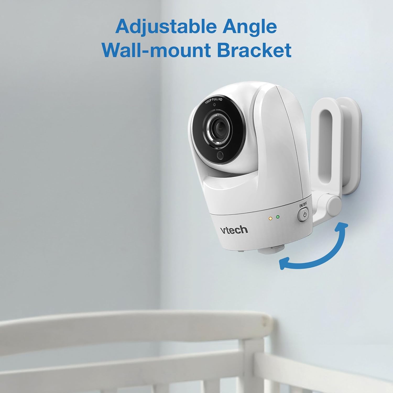 VTech Upgraded Smart WiFi Baby Monitor VM901, 5-inch 720p Display, 1080p Camera, HD NightVision, Fully Remote Pan Tilt Zoom, 2-Way Talk, Free Smart Phone App, Works with iOS, Android-11