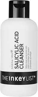 The INKEY List Salicylic Acid Cleanser, Face Wash for Blemishes, Blackheads, Oily Skin and Breakouts, Non-Drying Facial Cleanser Safe for All Skin Types, 5.0 fl oz