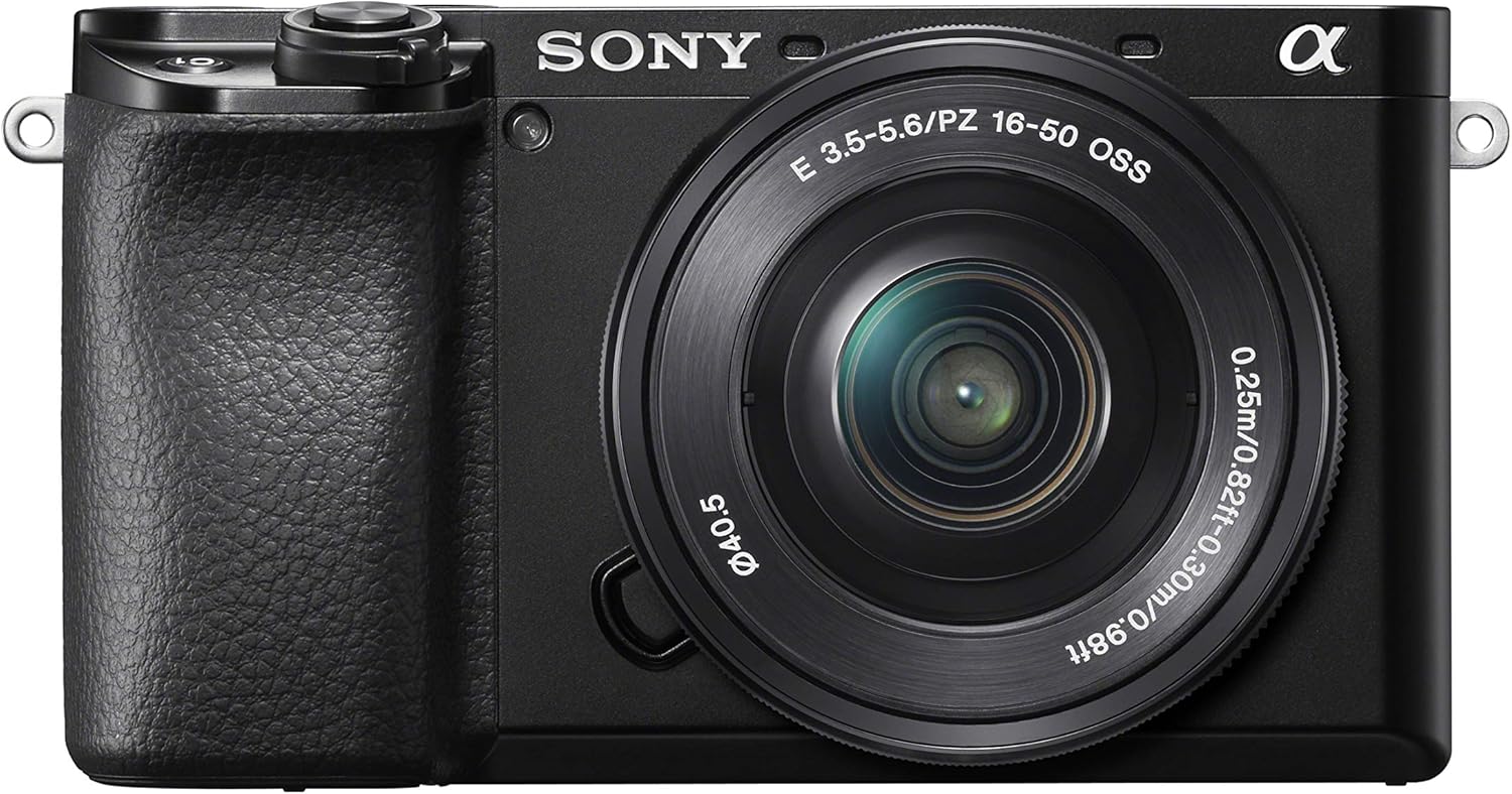 Sony Alpha A6100 Mirrorless Camera with 16-50mm Zoom Lens, Black (ILCE6100L/B)-0