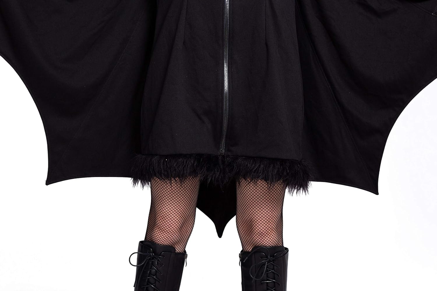 Spooktacular Creations Black Bat Costume Women, Halloween Costumes for Adults-8