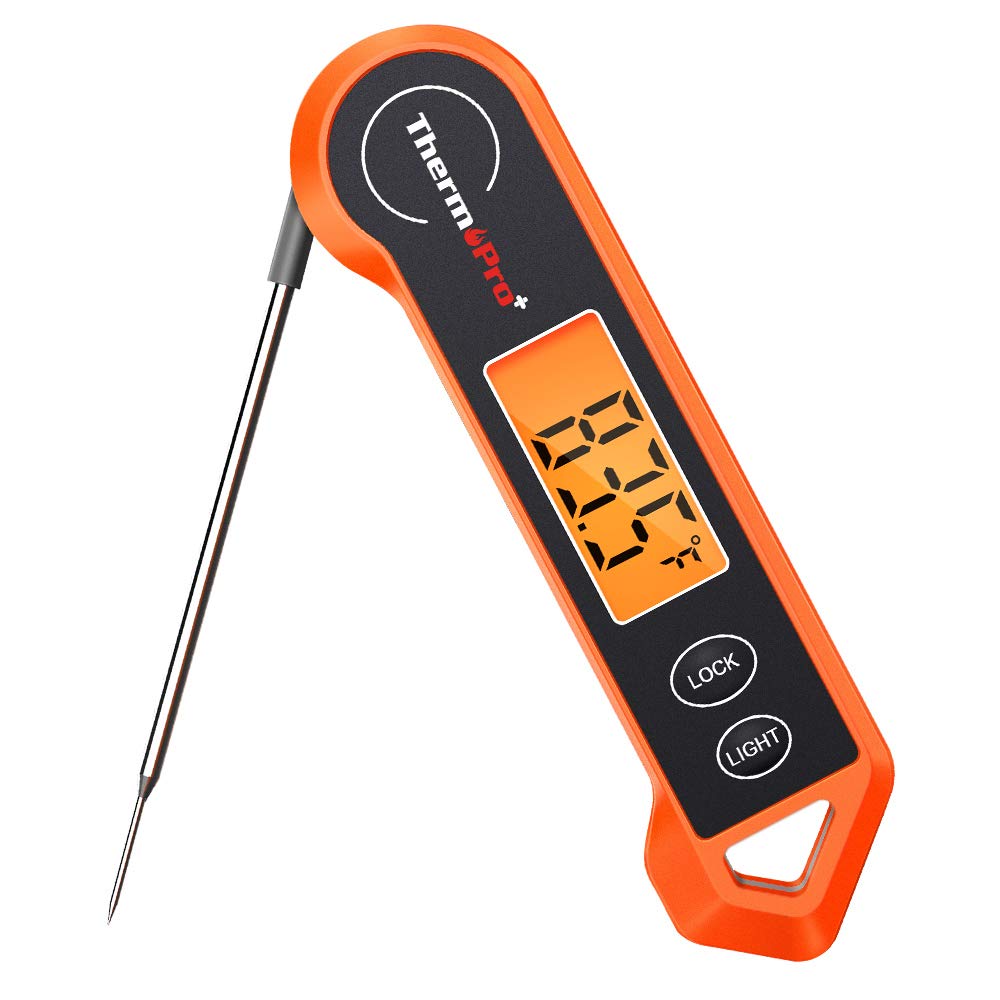 ThermoPro TP19H Digital Meat Thermometer for Cooking with Ambidextrous Backlit and Motion Sensing Kitchen Cooking Food Thermometer for BBQ Grill Smoker Oil Fry Candy Instant Read Thermometer-0