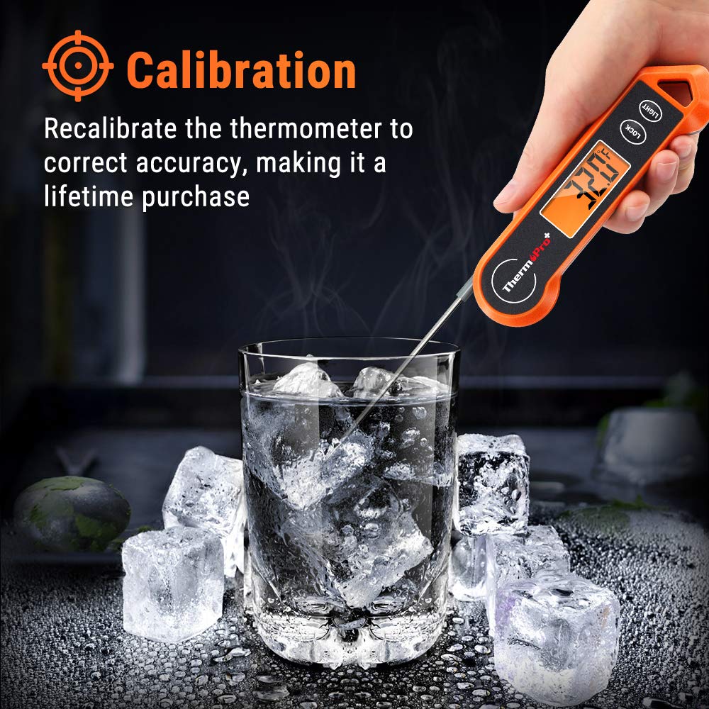 ThermoPro TP19H Digital Meat Thermometer for Cooking with Ambidextrous Backlit and Motion Sensing Kitchen Cooking Food Thermometer for BBQ Grill Smoker Oil Fry Candy Instant Read Thermometer-7