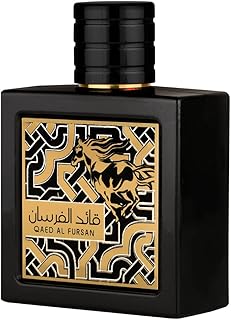 Lattafa Qaed Al Fursan for Men Eau de Parfum Spray, 3.04 Ounce