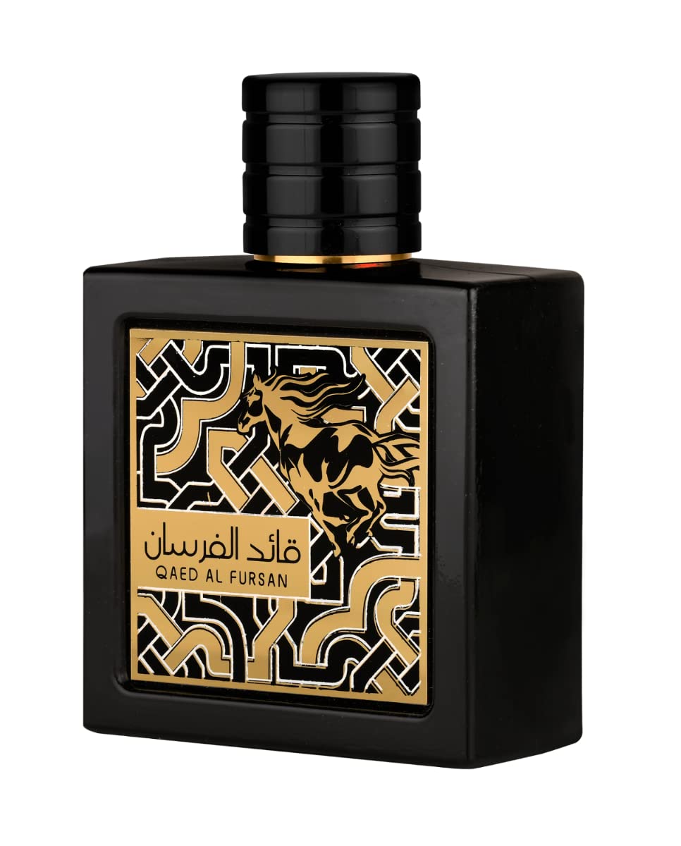 Lattafa Qaed Al Fursan for Men Eau de Parfum Spray, 3.04 Ounce-0