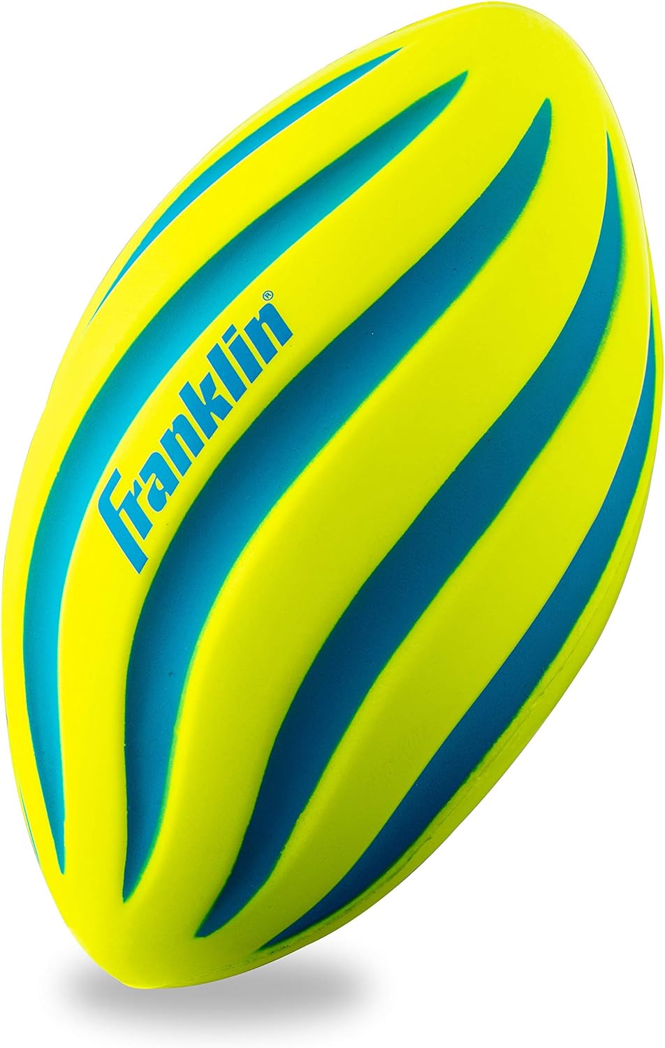 Franklin Sports Kids Foam Football - Mini Soft Foam Youth Football - Indoor + Outdoor Toy Football for Kids - Probrite 9" Mini Foam Ball - Soft Backyard + Practice Toy Ball - Yellow-0