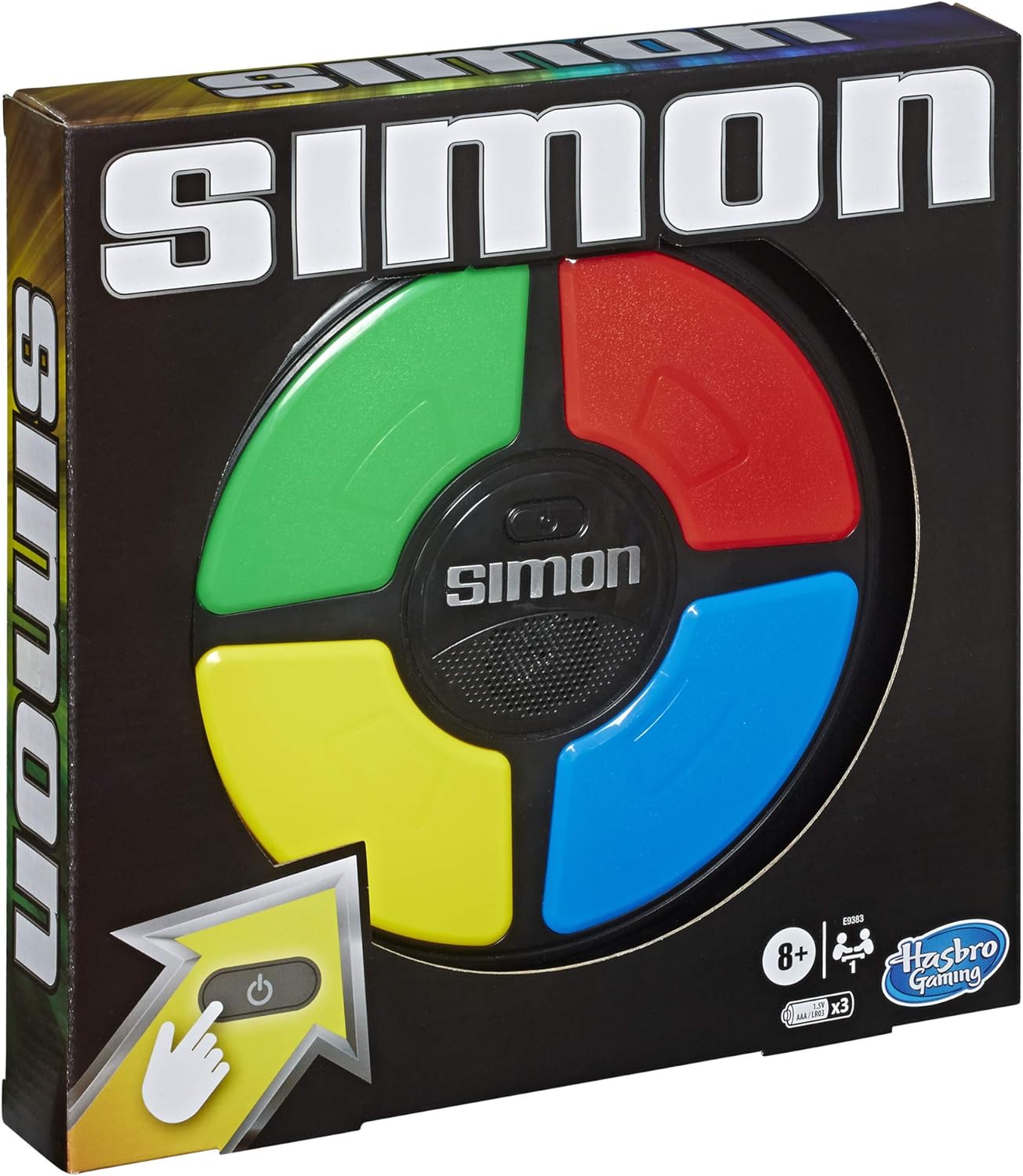 Hasbro Gaming Simon Handheld Electronic Memory Game With Lights and Sounds for Kids Ages 8 and Up-2