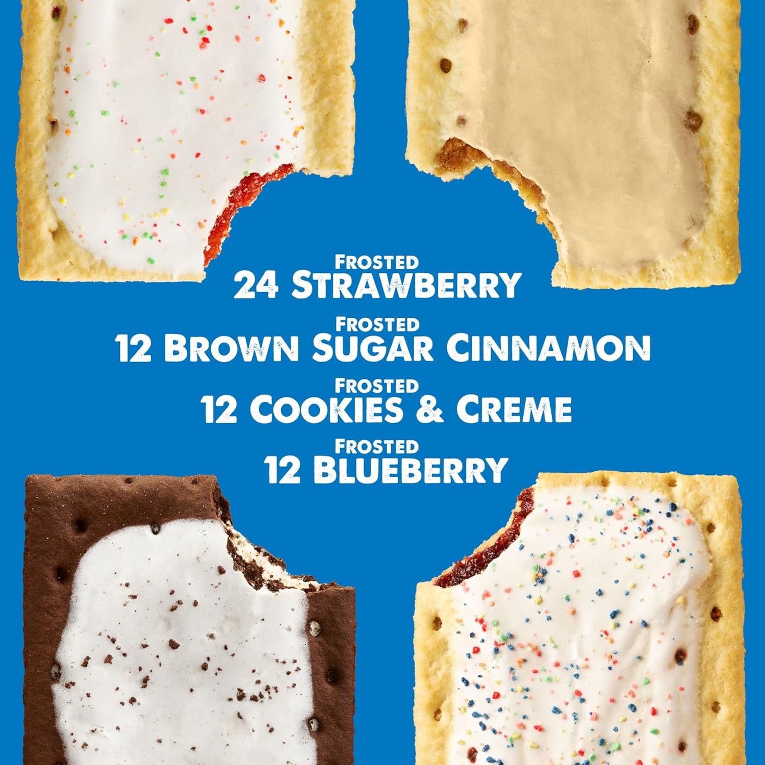 Pop-Tarts Toaster Pastries, Breakfast Foods, Kids Snacks, Variety Pack (5 Boxes, 60 Pop-Tarts)-2