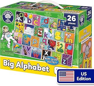 ORCHARD TOYS Big Alphabet Jigsaw Puzzle & Poster - 26 Chucky Pieces