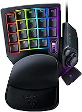 Razer Tartarus Pro Gaming Keypad: Analog-Optical Key Switches - Rapid Trigger - Adjustable Actuation - 32 Programmable Keys - Customizable Macros - Chroma RGB Lighting - Classic Black