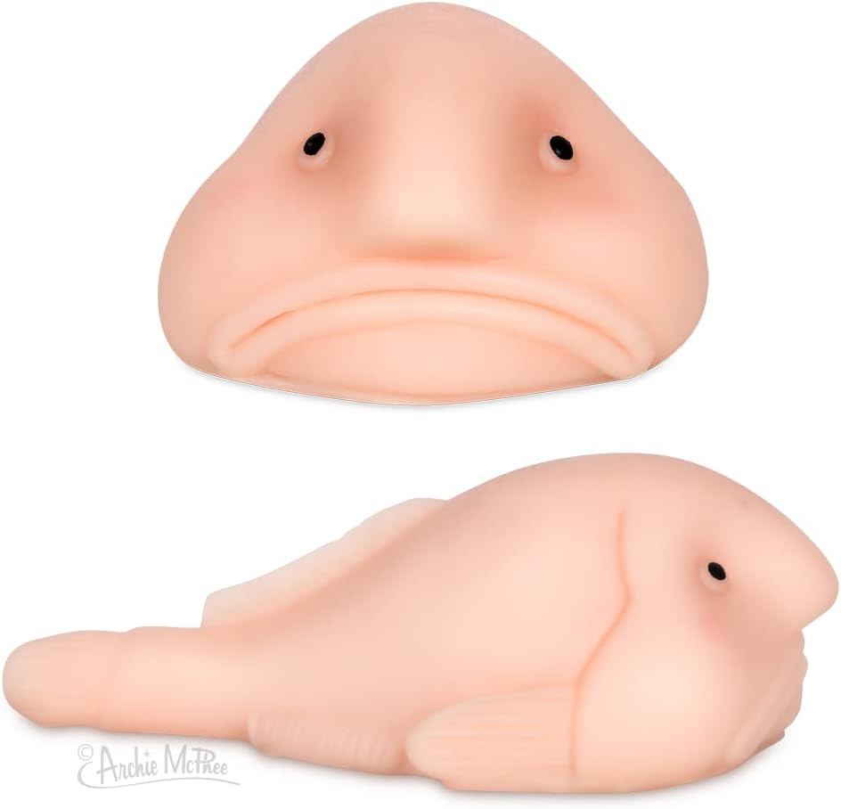 Accoutrements Sunny The Blobfish - Novelty Toy- Squishy Toy-2